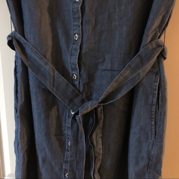 Denim shirt dress NWT - Picture 6 of 10
